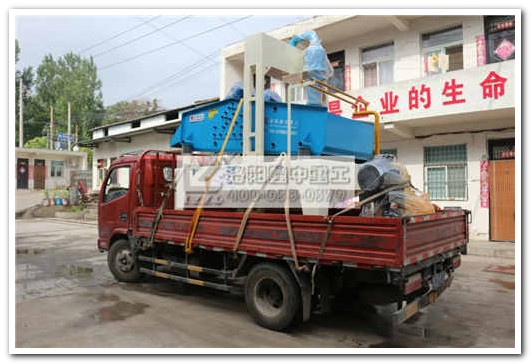 細沙回收機發(fā)貨現場